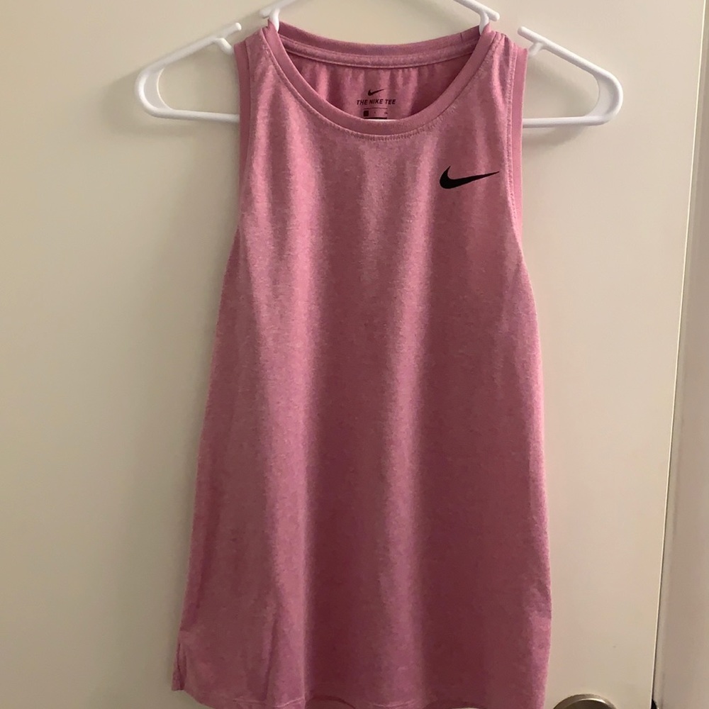 Pink Nike tank